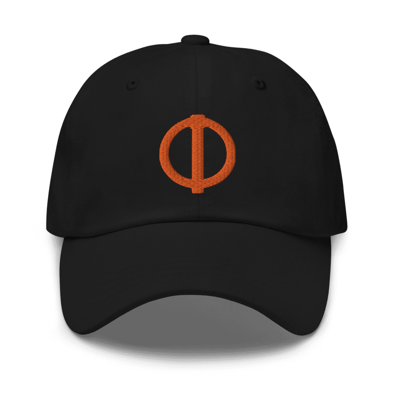 Linchpin Black hat (Orange logo)