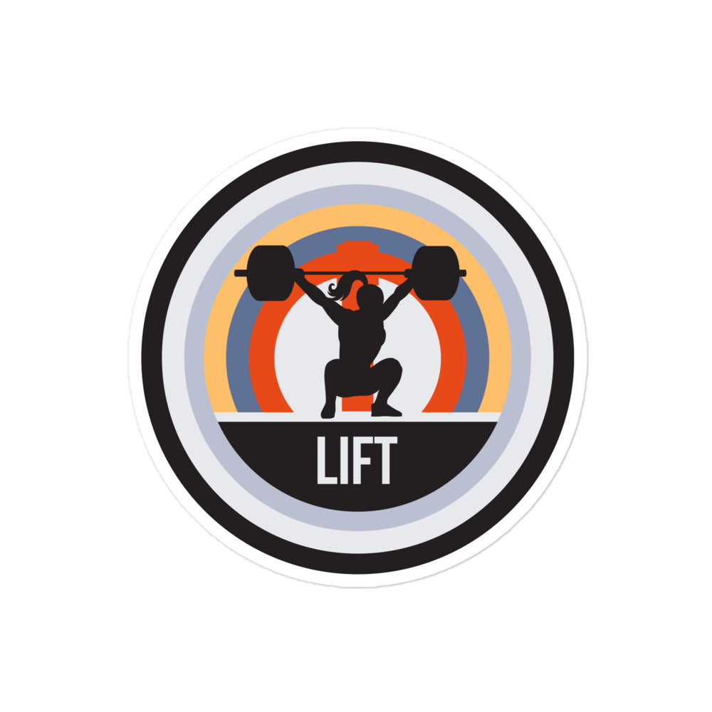 Linchpin Lift Ponytail Bubble-free stickers