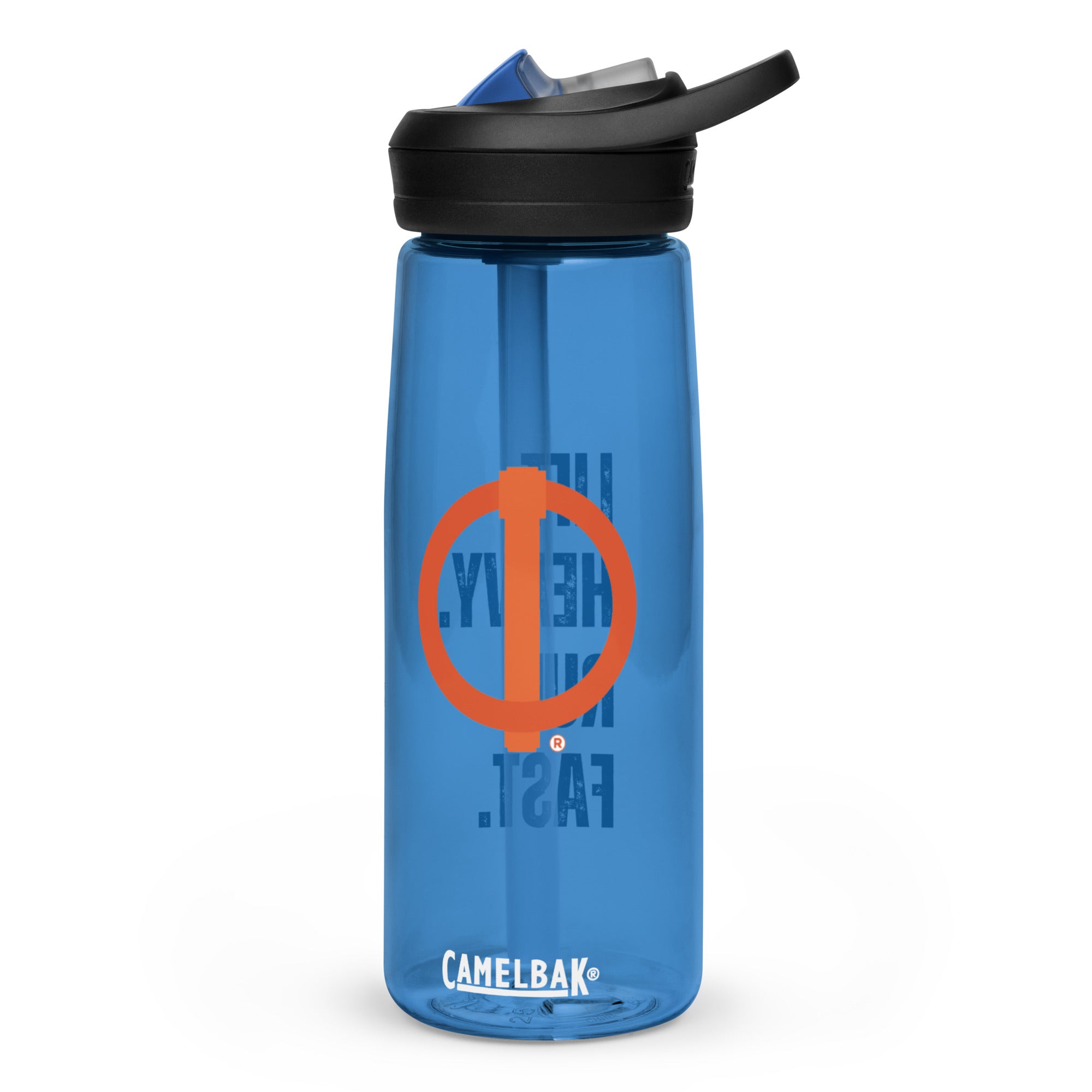 Linchpin "Lift heavy. Run Fast." Sports water bottle
