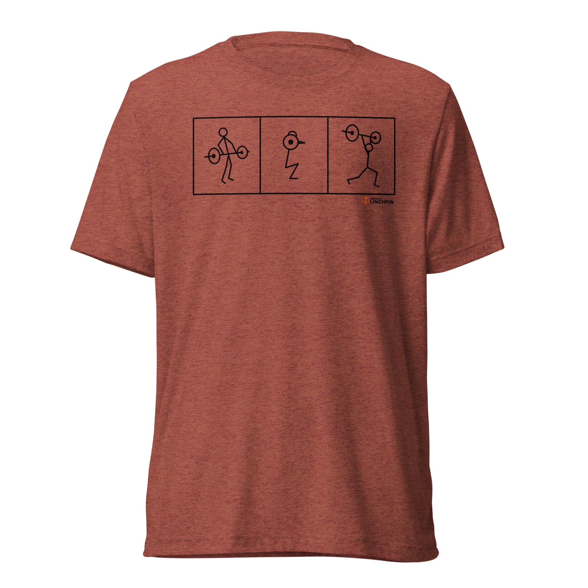 Linchpin Clean-Squat-Jerk Short sleeve t-shirt