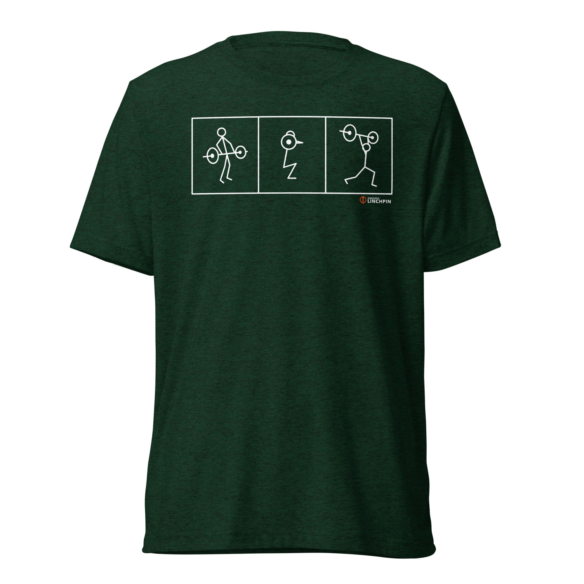 Linchpin Clean-Squat-Jerk Short sleeve t-shirt