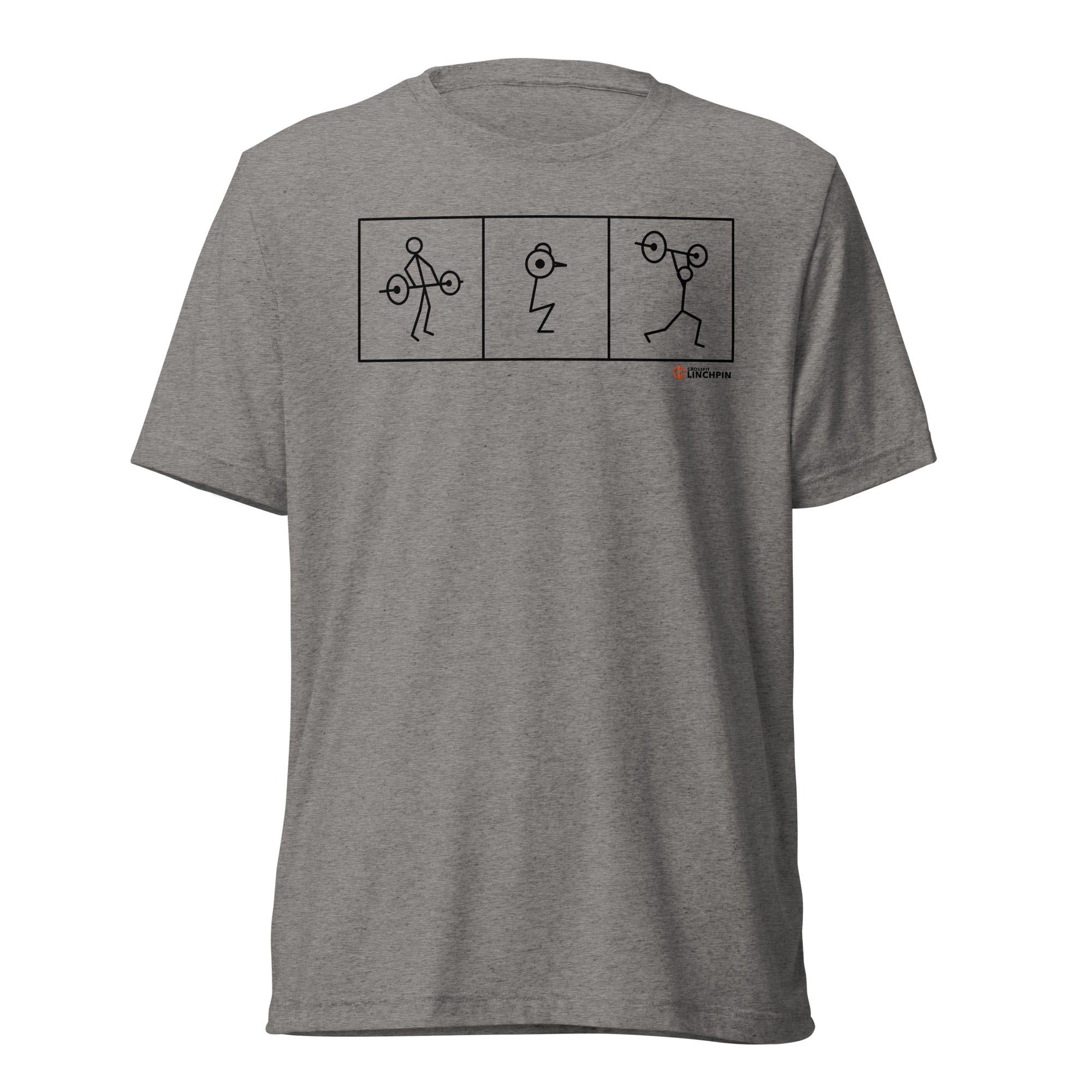 Linchpin Clean-Squat-Jerk Short sleeve t-shirt