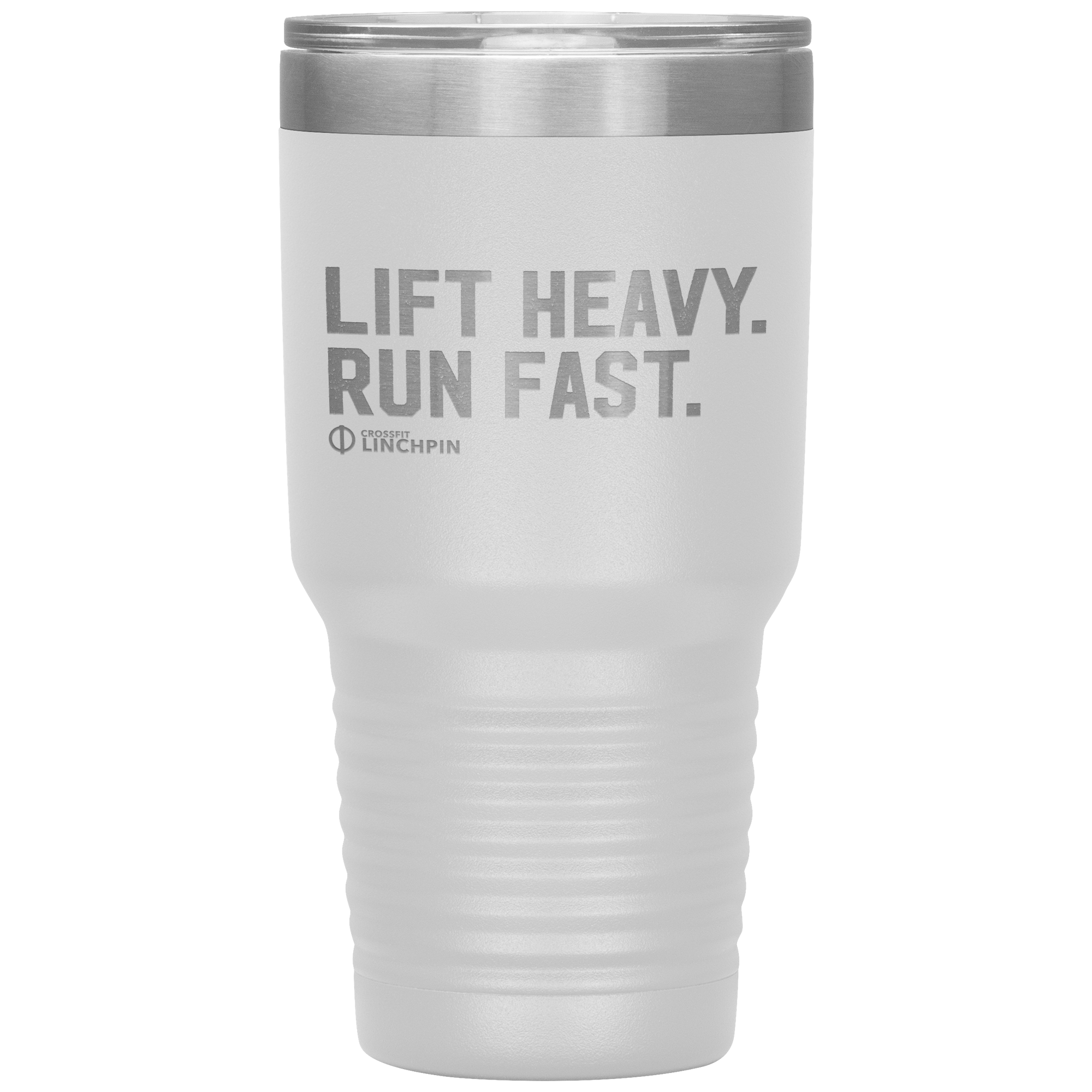 Lift Heavy. Run Fast. - 30oz Tumbler