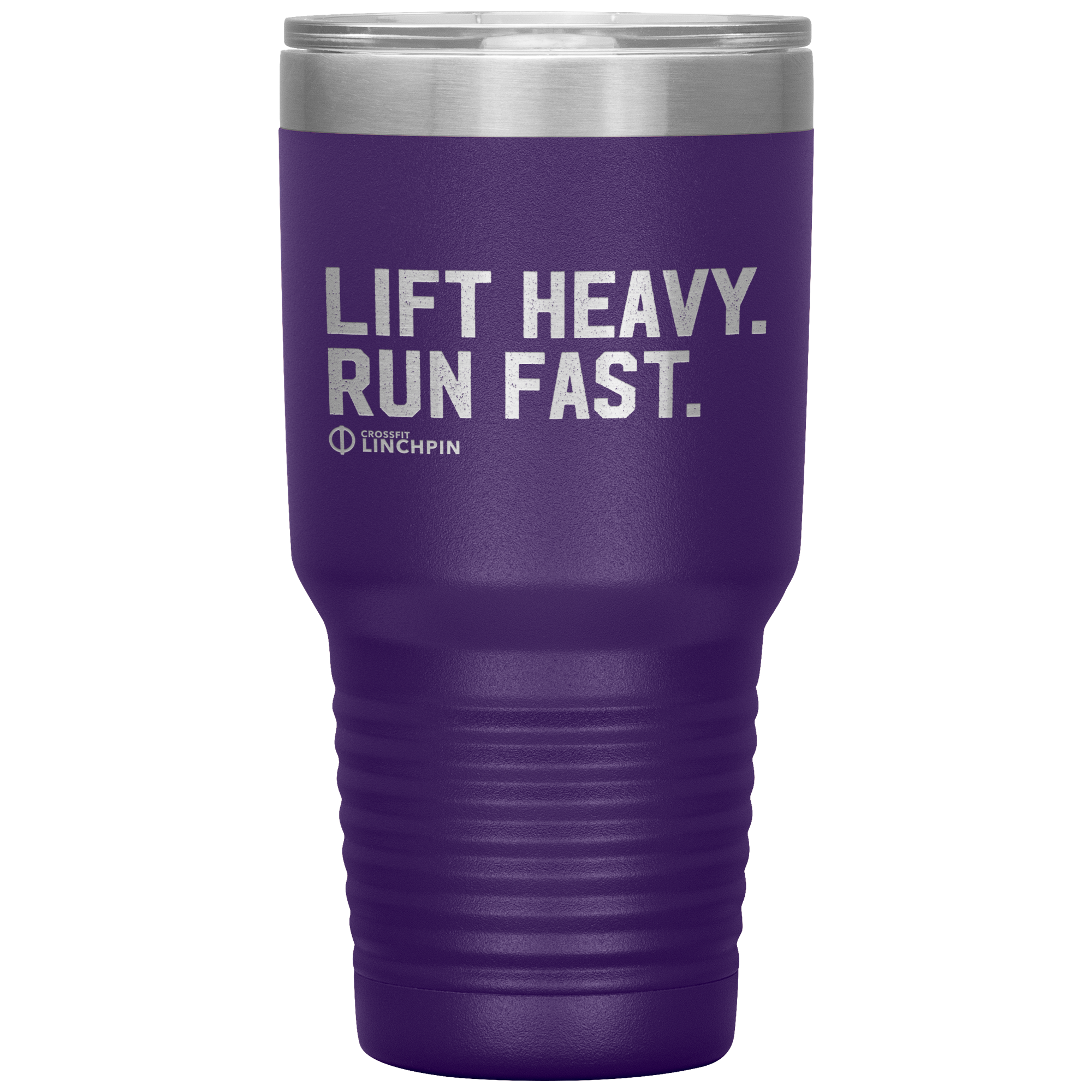 Lift Heavy. Run Fast. - 30oz Tumbler