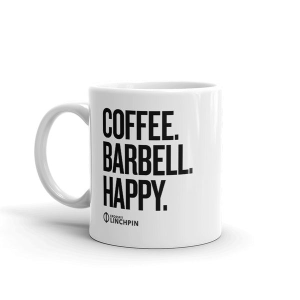Coffee. Barbell. Happy. - 20oz Tumbler – CrossFit Linchpin