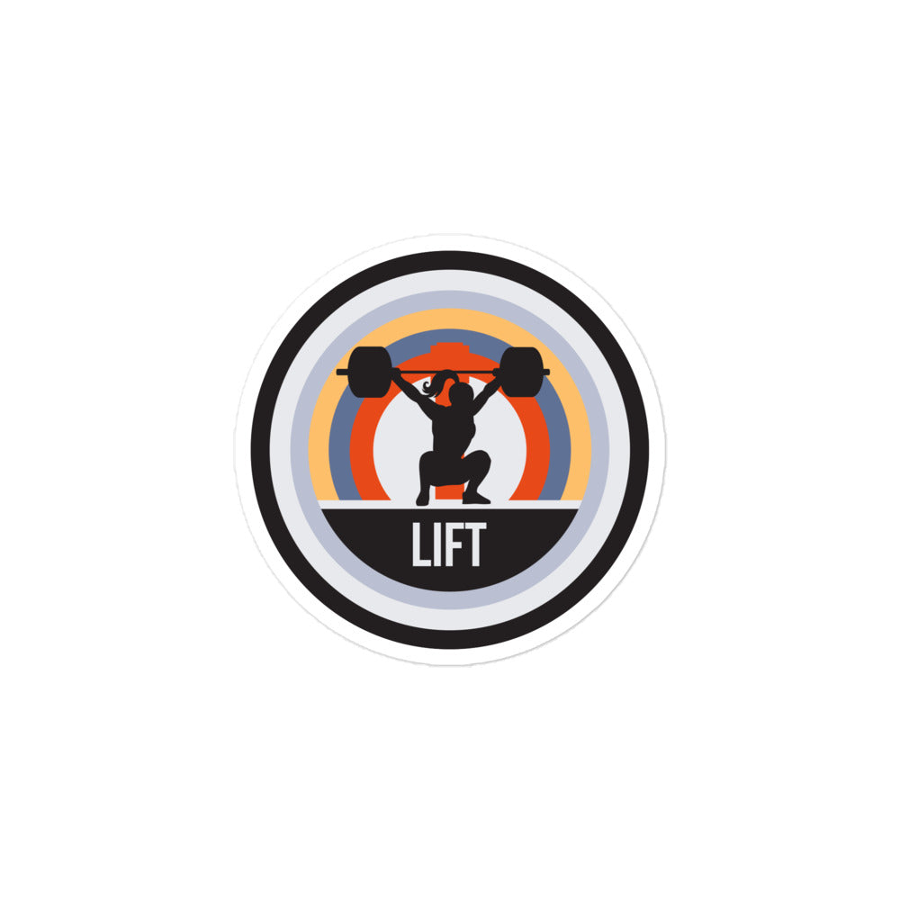Linchpin Lift Ponytail Bubble-free stickers