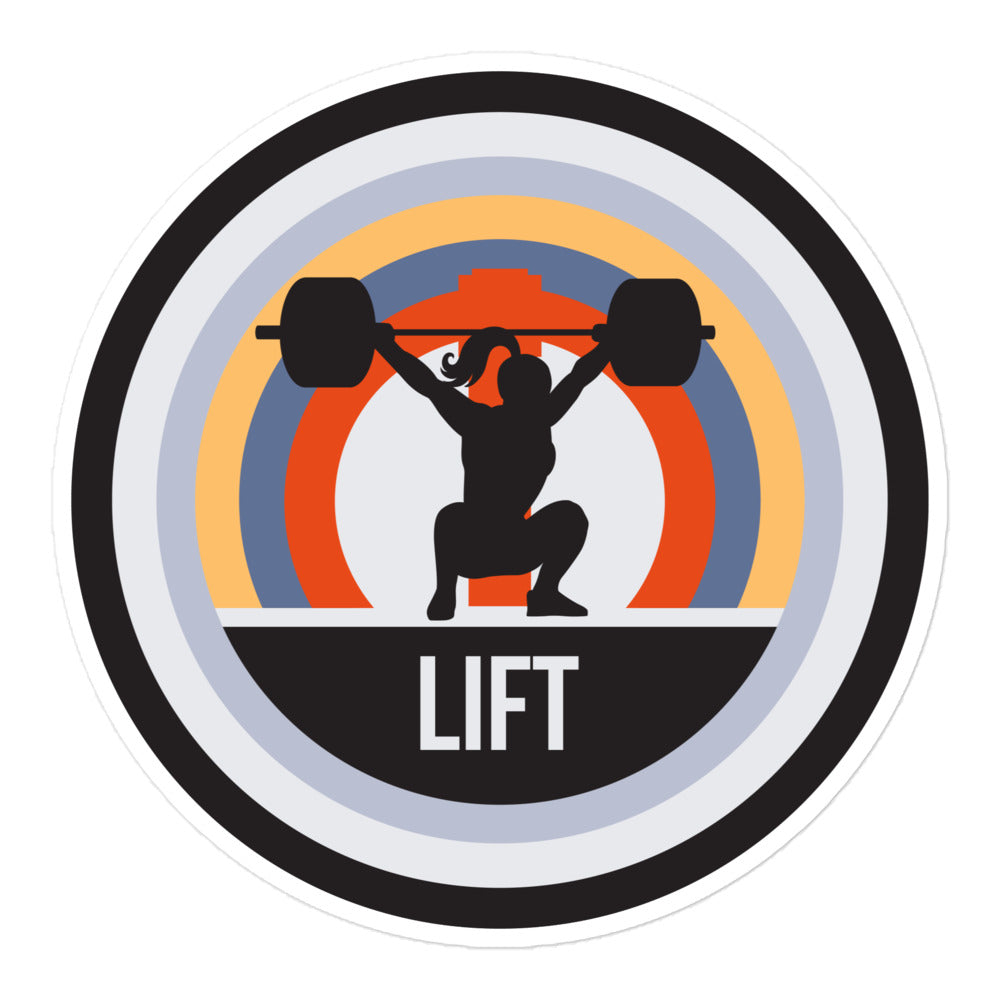 Linchpin Lift Ponytail Bubble-free stickers